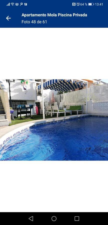 Piso entero en semi sótano con Piscina salína privada Apartamento San Pedro del Pinatar Exterior foto