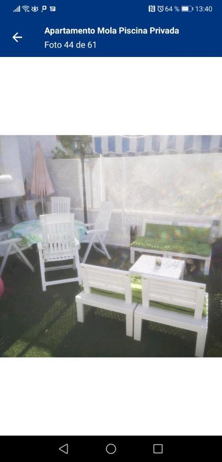 Piso entero en semi sótano con Piscina salína privada Apartamento San Pedro del Pinatar Exterior foto